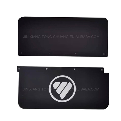 Foton Aumark Truck Wheel Block Mud Plate Kunststoff Truck Fenders/Mud Flaps mit Logo