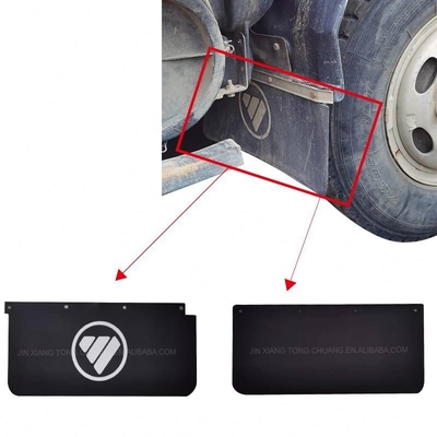 Foton Aumark Truck Wheel Block Mud Plate Kunststoff Truck Fenders/Mud Flaps mit Logo
