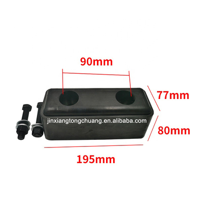 2016- Foton Aumark All-Terrain-Schutz-Box Gummi-Pier Hinterwagen-Puffer-Kollisionsblock für Lieferwagen