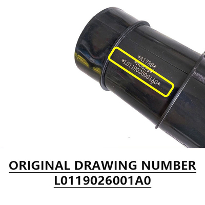 2002-2016 Foton Auto-Fitment-Aufnahmereglerröhre für Motorluftleitung L0119026001A0