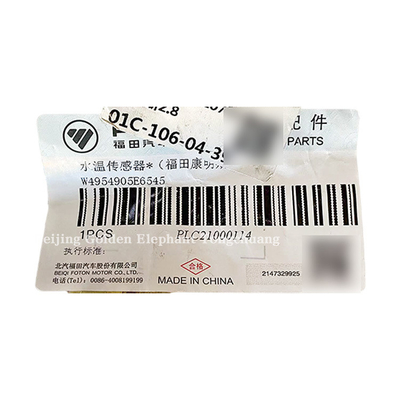 Erste Generation Kühlmittel Temperatur Sensor für CHINESE TRUCK 4954905 3865346 3096153